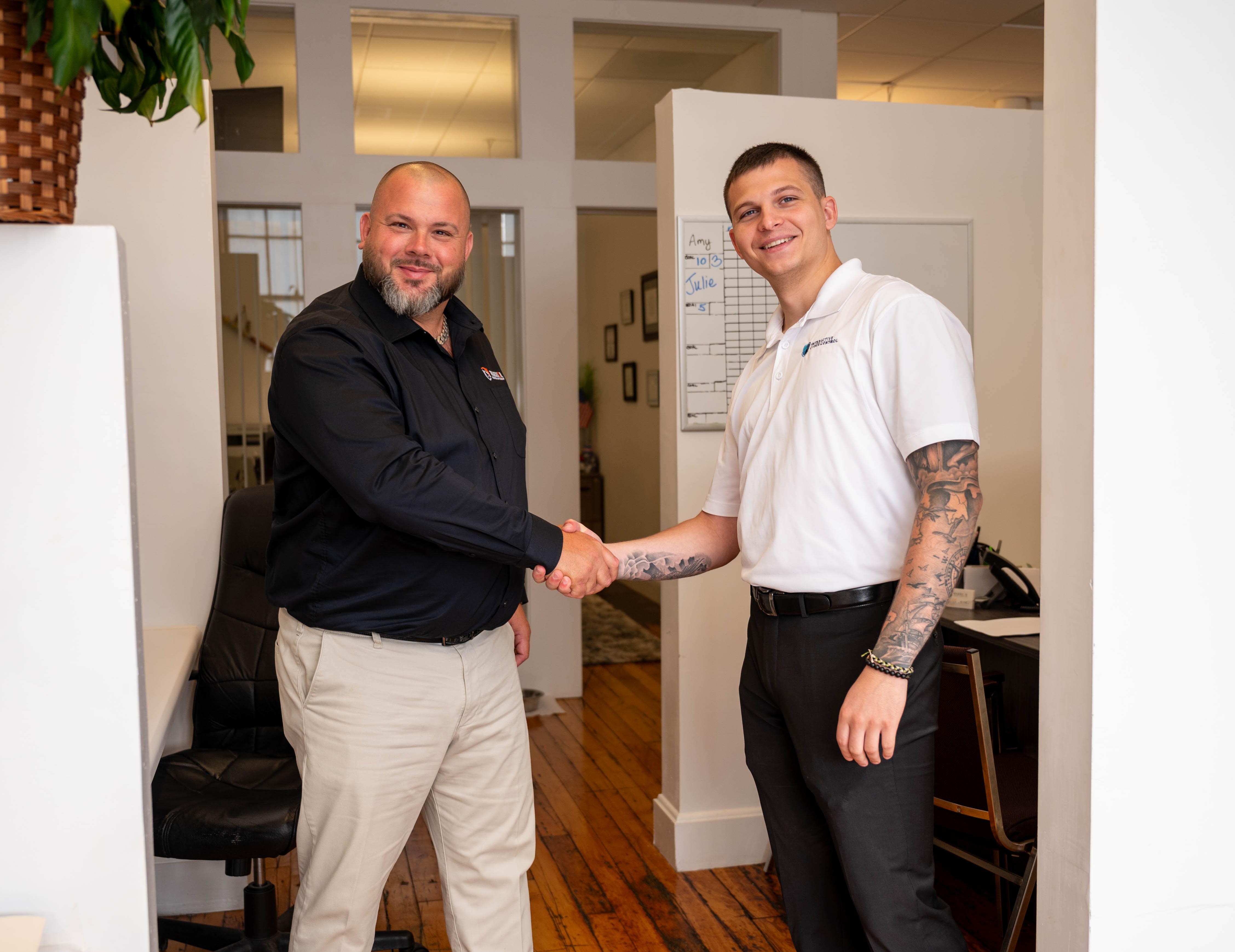 Interactive Cyber Control's CEO meets with the CEO of Warrior Performance Group, serving as their trusted IT Service Povider.